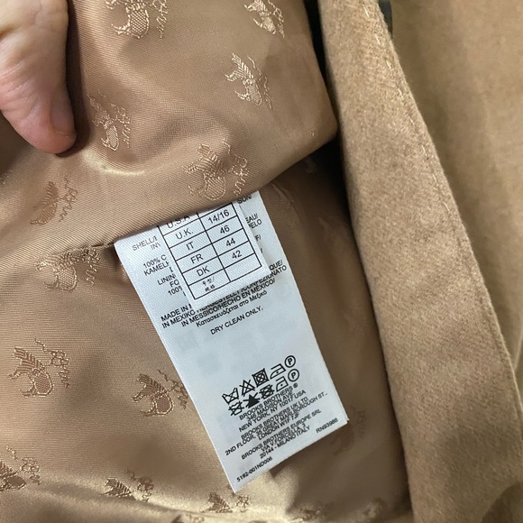 Brooks Brothers | 100% Camel Hair Blazer - Picture 6 of 10